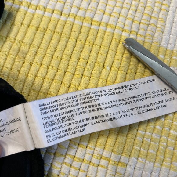 JOA Just One Answer V Neck Pleated Black Dress Anthropologie XS - Picture 12 of 15